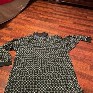 men’s collared long sleeve 90’s shirt